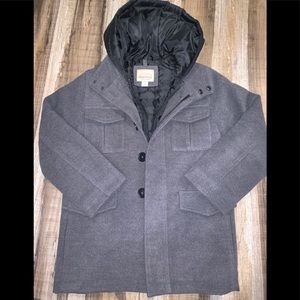 Boys wool winter dress coat